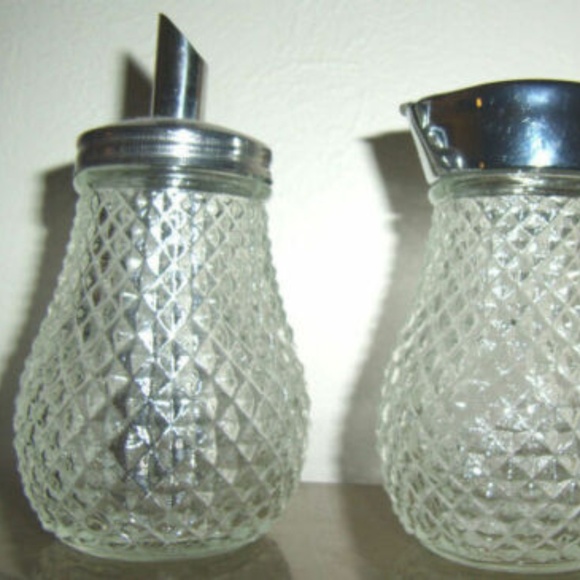 Vintage Honey Pots - Etsy Vintage 2 piece sugar syrup/honey serving set